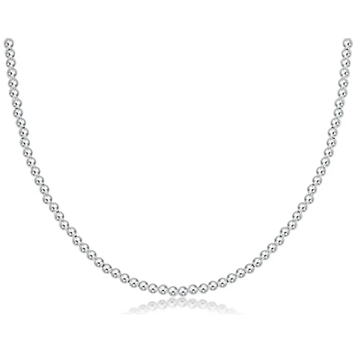 enewton | choker beaded - classic sterling 3mm