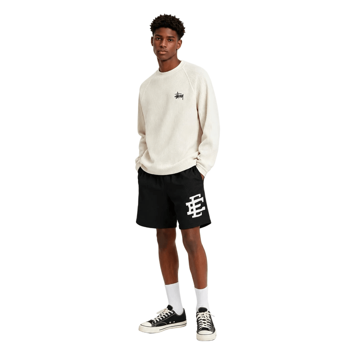 Eric Emanuel EE Akimbo Tyrrell Winston Short Black White - AFewVibe