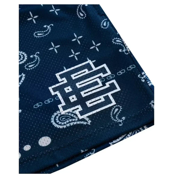 Eric Emanuel EE Basic Core Short SS25 Navy Paisley - Afewvibe