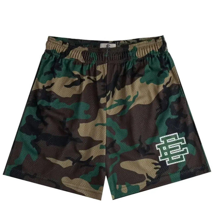 Eric Emanuel EE Basic Core Short Woodland Camo Green - Afewvibe