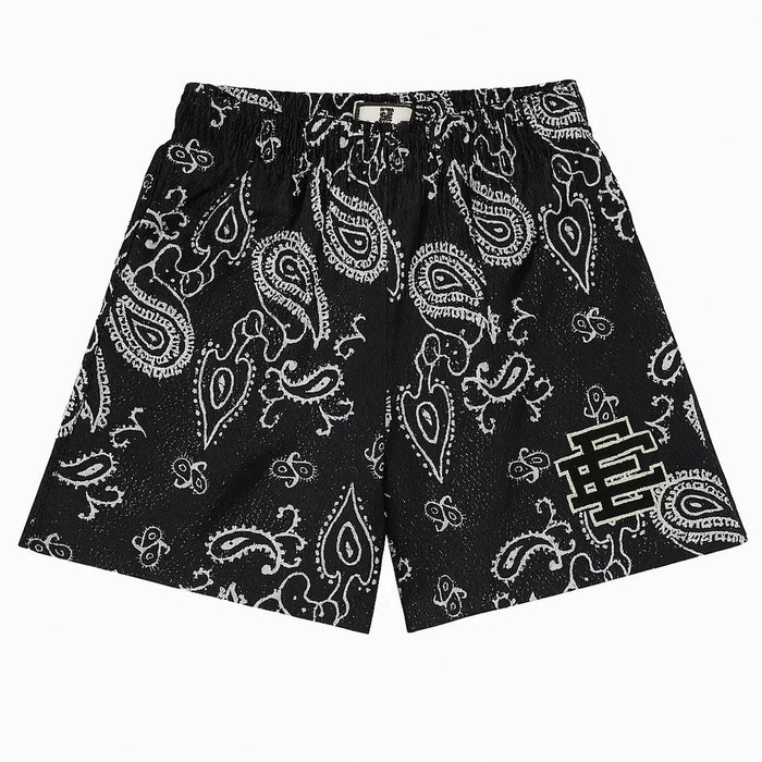 Eric Emanuel EE Basic Short Black Paisley - Afewvibe