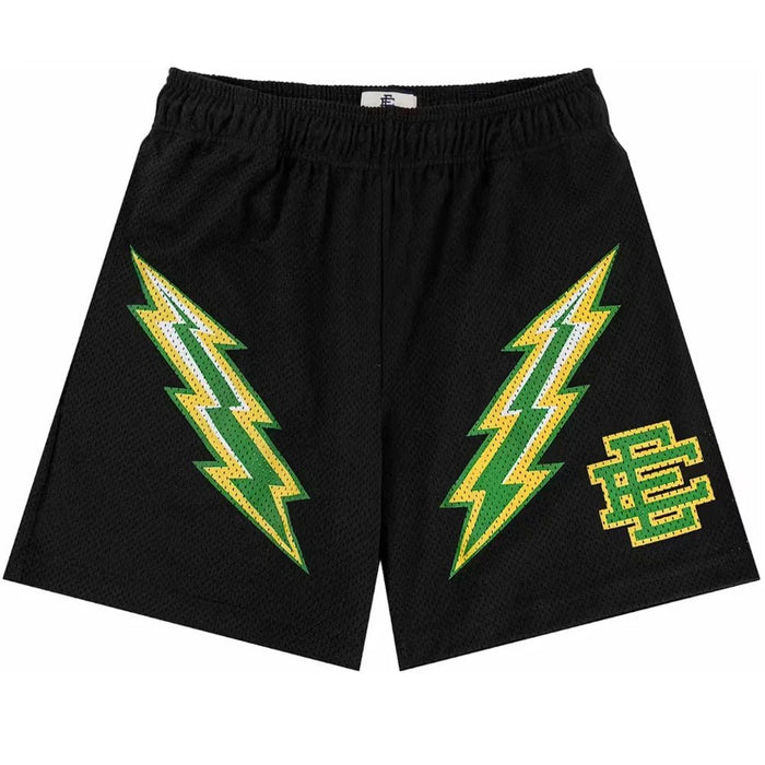Eric Emanuel EE Short Black/Green Bolt - Afewvibe