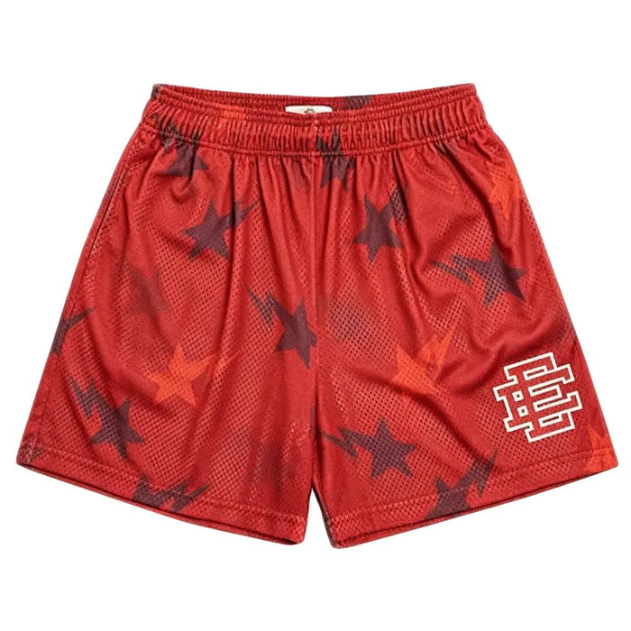 Eric Emanuel x BAPE EE Basic Core Short Red - Afewvibe