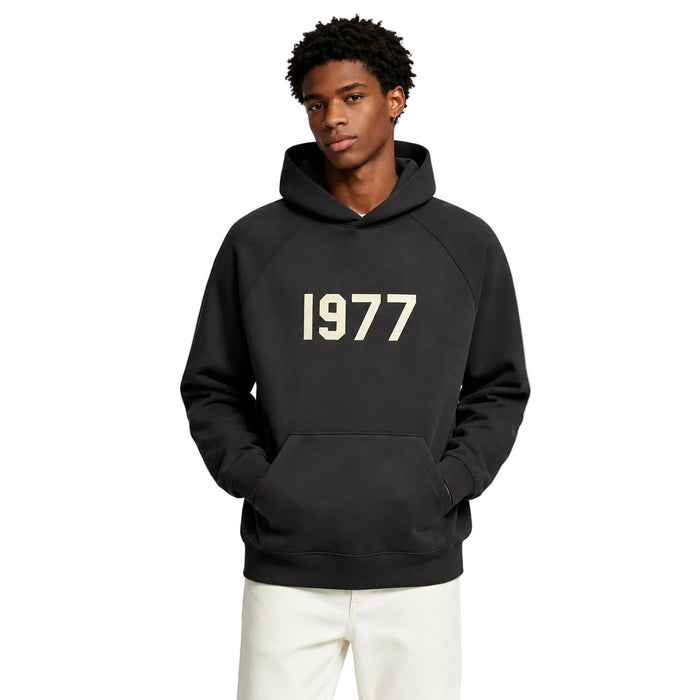 Fear of God Essentials Essentials 1977 Hoodie Iron - AFewVibe