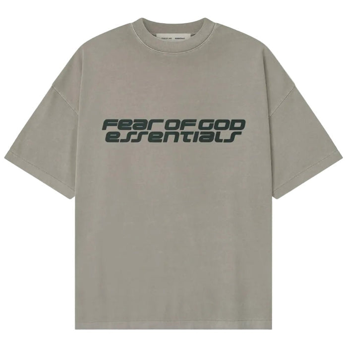 Fear of God Essentials 90s Tee Smoke Grey - Afewvibe