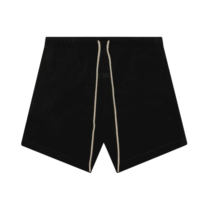 Fear of God Essentials Black Collection Sweatshort Jet Black - Afewvibe