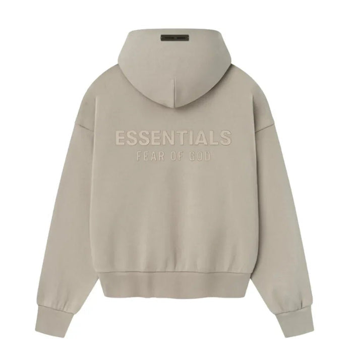 Fear of God Essentials Classic Fleece Hoodie Timber - Afewvibe