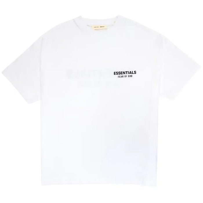 Fear of God Essentials Classic Short Sleeve Tee Bright White - Afewvibe