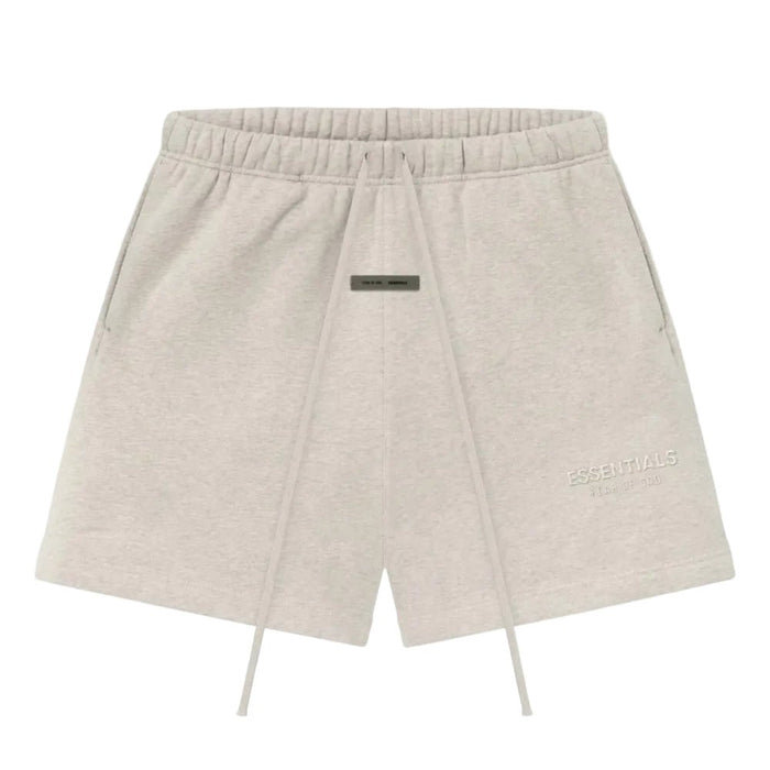 Fear of God Essentials Classic Sweatshort Heather Stone - Afewvibe