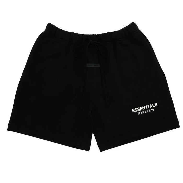 Fear of God Essentials Classic Sweatshort Jet Black - Afewvibe