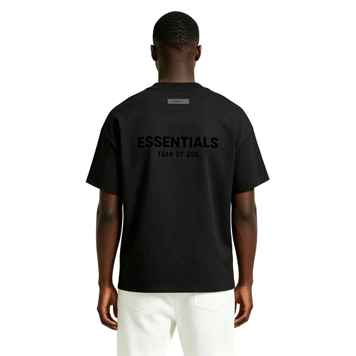 Fear of God Essentials Core Collection Logo Tee Stretch Limo - Afewvibe