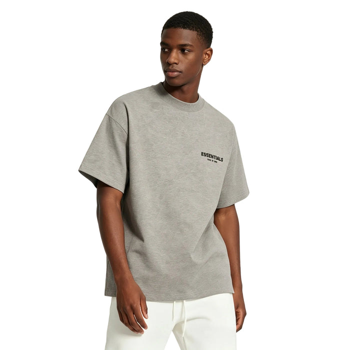 Fear of God Essentials Core Collection Tee Dark Oatmeal - Afewvibe