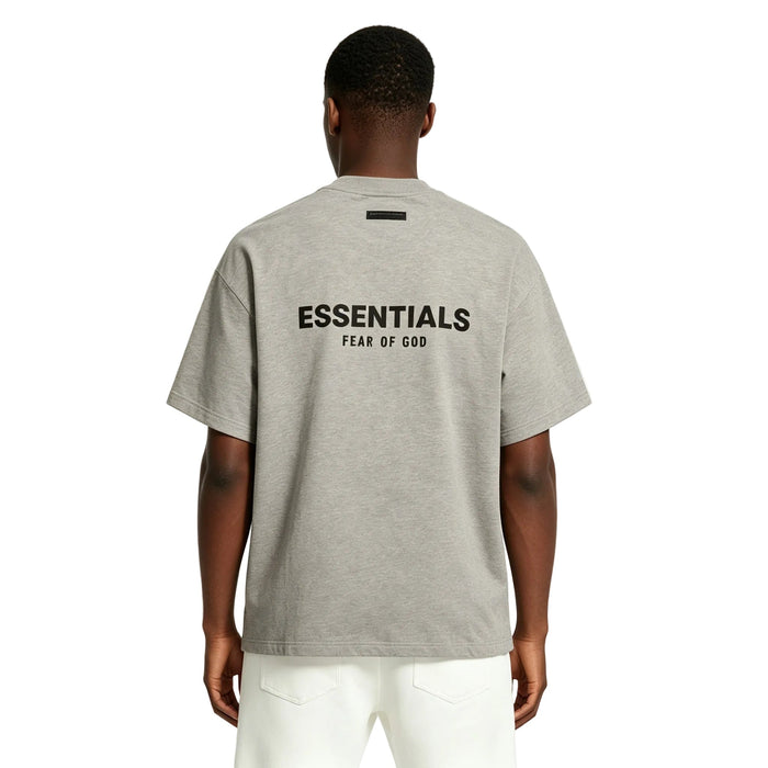 Fear of God Essentials Core Collection Tee Dark Oatmeal - Afewvibe