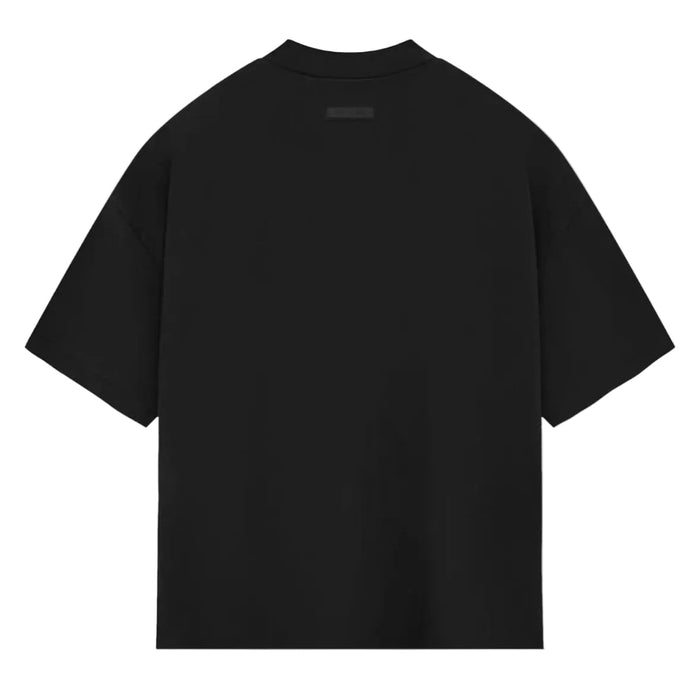 Fear of God Essentials Crewneck TShirt II Jet Black - AFewVibe