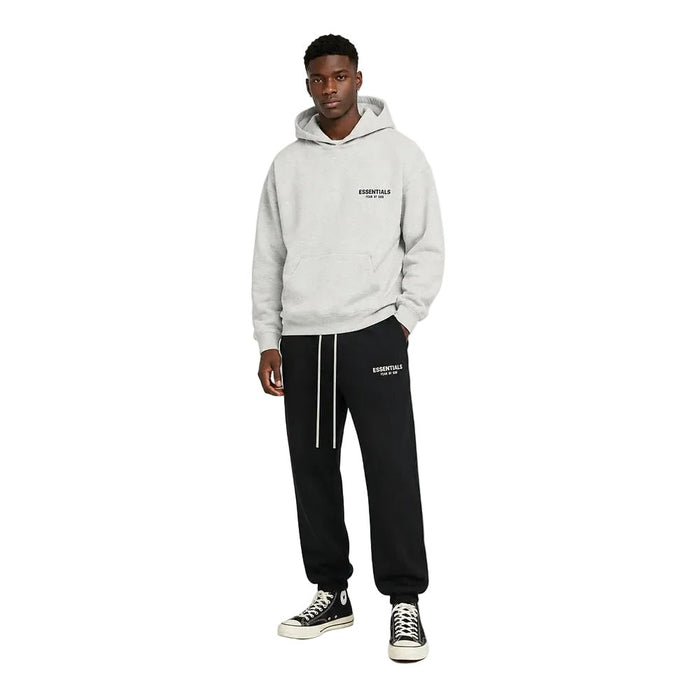 Fear of God Essentials Fleece Essential Sweatpant FW24 Black front view