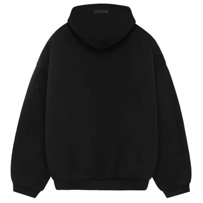 Fear Of God Essentials Fleece Hoodie Black FW24 - AFewVibe
