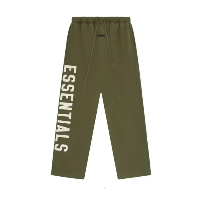 Fear of God Essentials Fleece Relaxed Sweatpant Military - Afewvibe