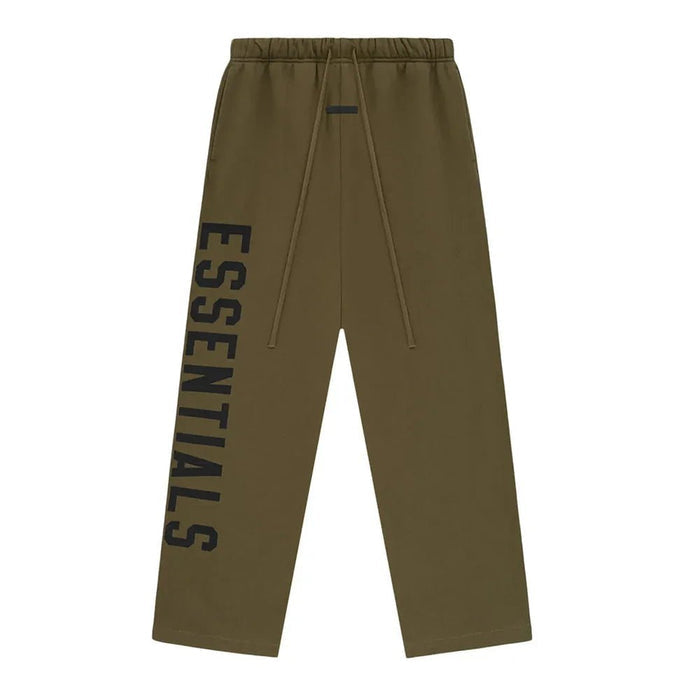 Fear of God Essentials Fleece Relaxed Sweatpant Olive - Afewvibe