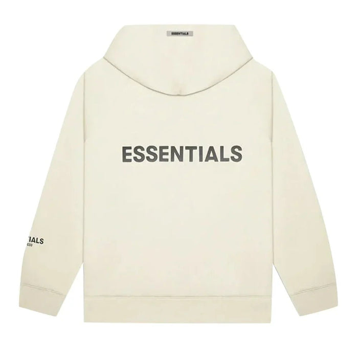 Fear of God Essentials Full Zip Hoodie Cream - Afewvibe