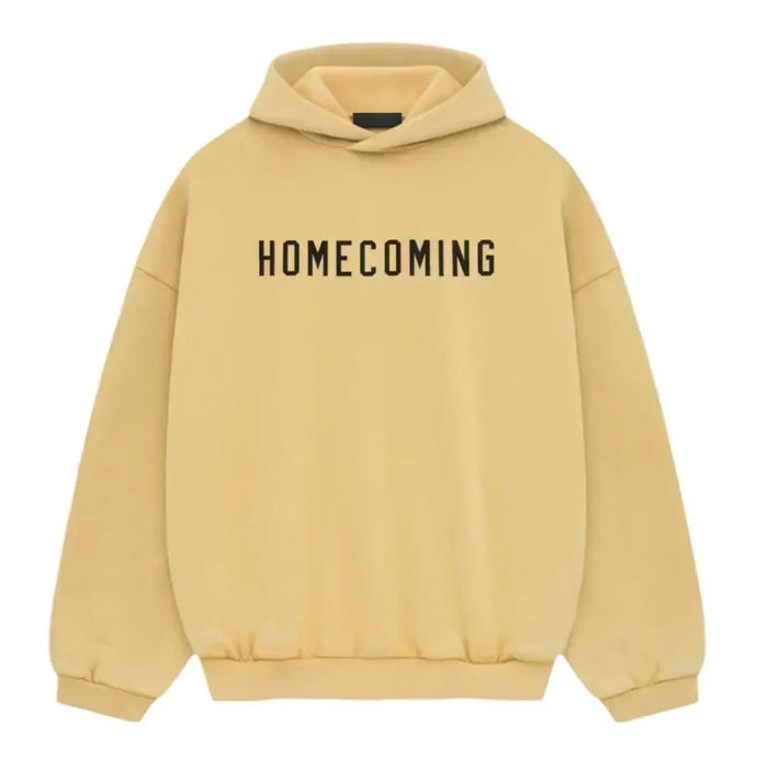 Fear of God Essentials Heavy Fleece Hoodie Amber - Afewvibe