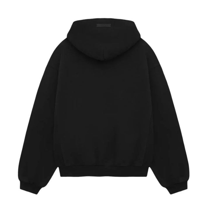 Fear of God Essentials Heavy Fleece Vintage Shrunken Hoodie Black - Afewvibe