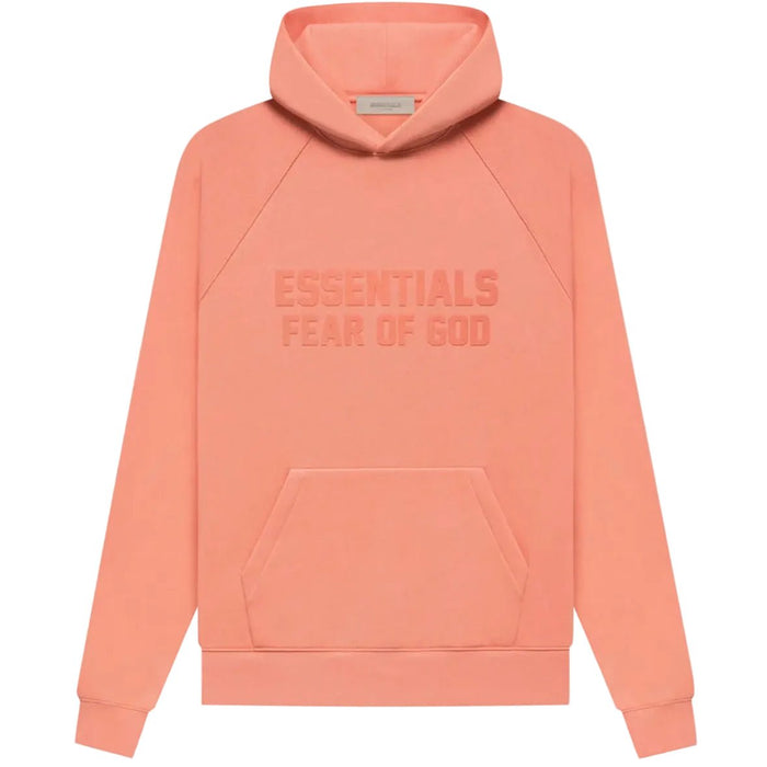 Fear of God Essentials Hoodie Coral - AFewVibe
