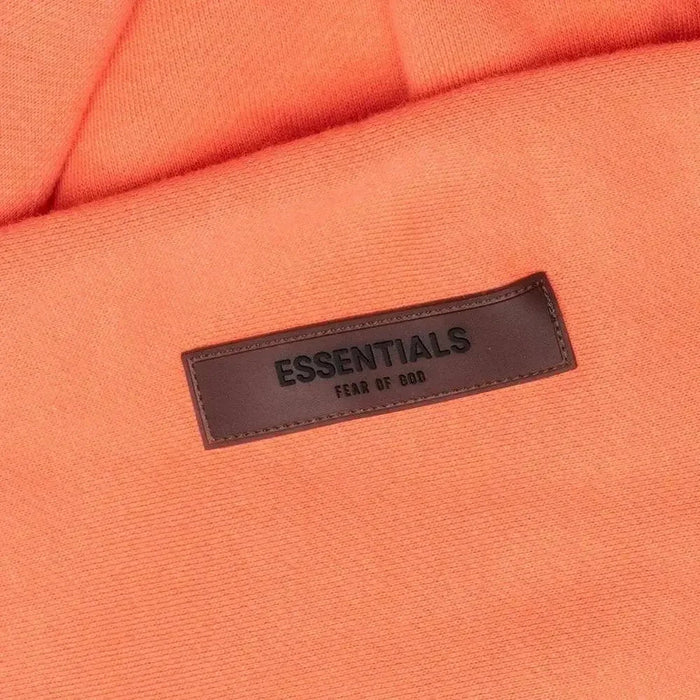 Fear of God Essentials Hoodie Coral - Afewvibe