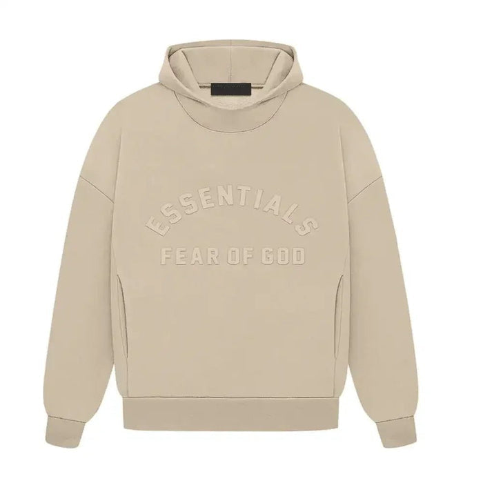 Fear of God Essentials Hoodie Dusty Beige - Afewvibe