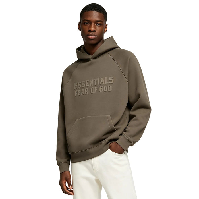 Fear of God Essentials Hoodie Wood - AFewVibe