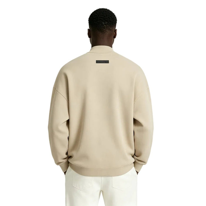 Fear of God Essentials Long - Sleeve Tee Dusty Beige - Afewvibe