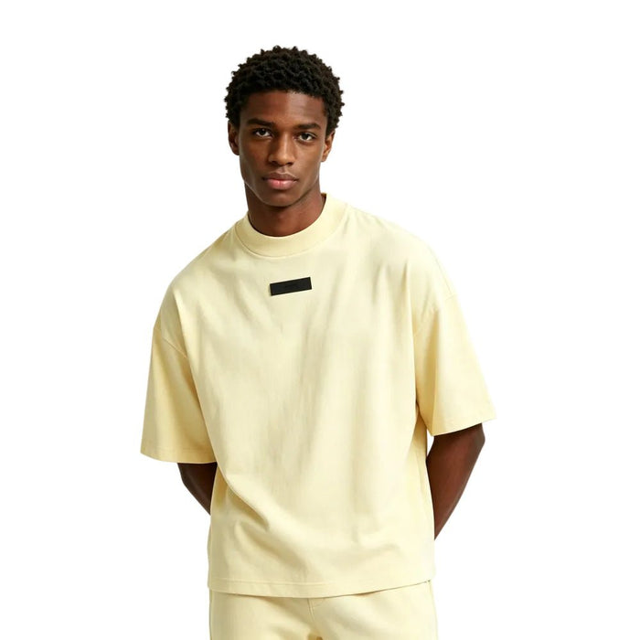 Fear of God Essentials Short Sleeve Tee Garden Yellow - Afewvibe