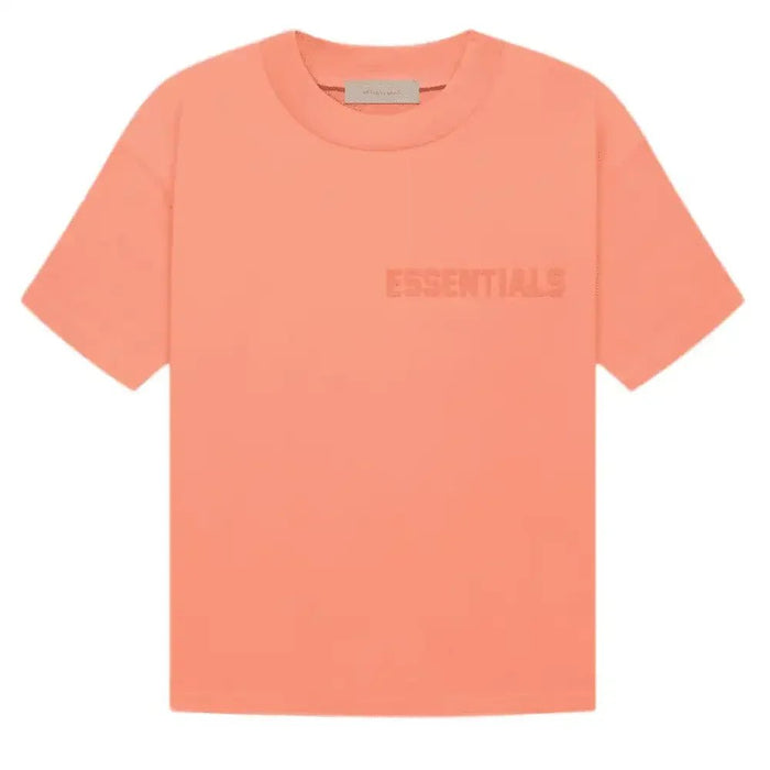 Fear of God Essentials T-Shirt Coral - Afewvibe