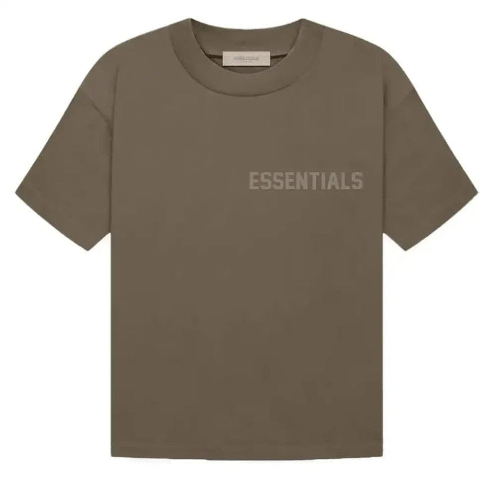 Fear of God Essentials T-Shirt Wood - Afewvibe