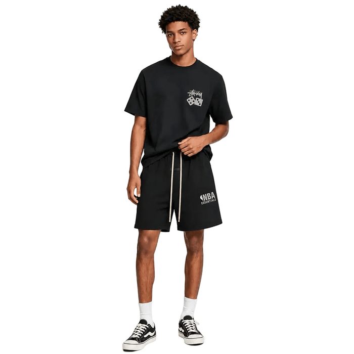 Fear of God Essentials x NBA Sweatshorts Black - AFewVibe