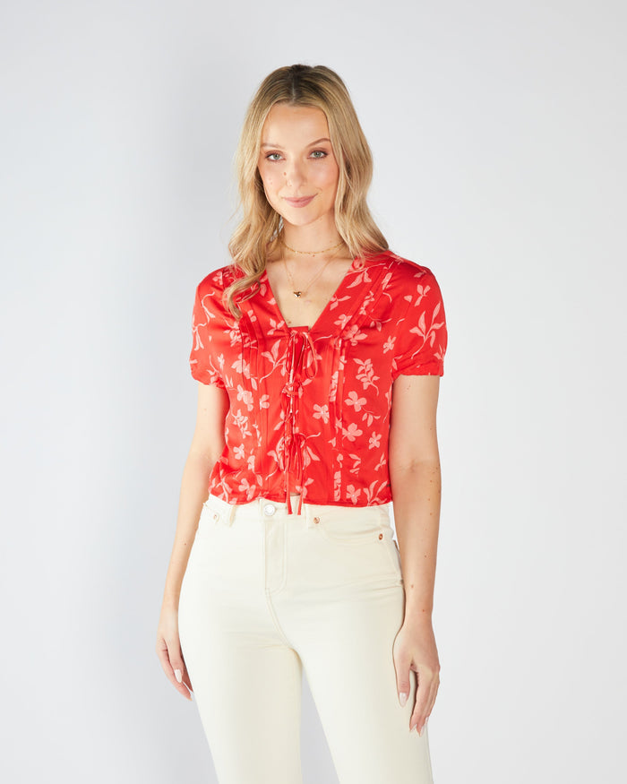 Felicity Top Red