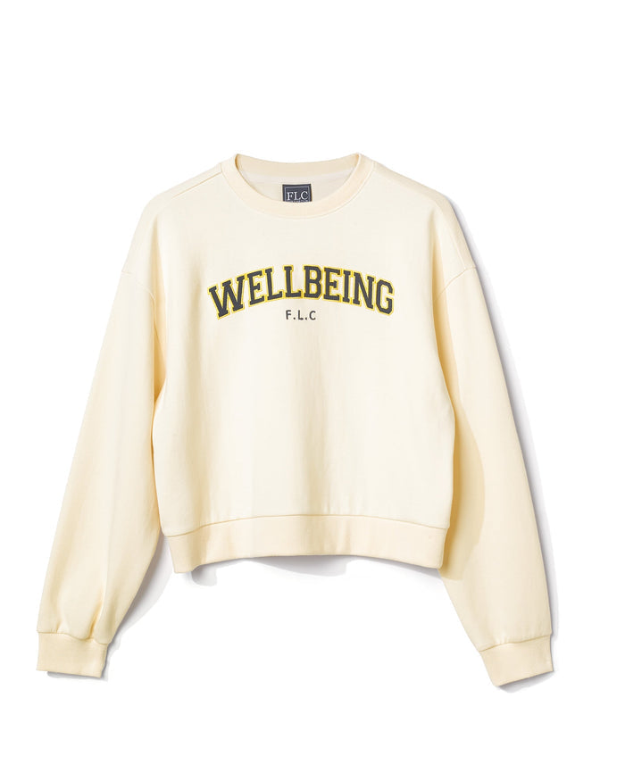 FLC Edw Cropped Sweatshirts (Yellow)