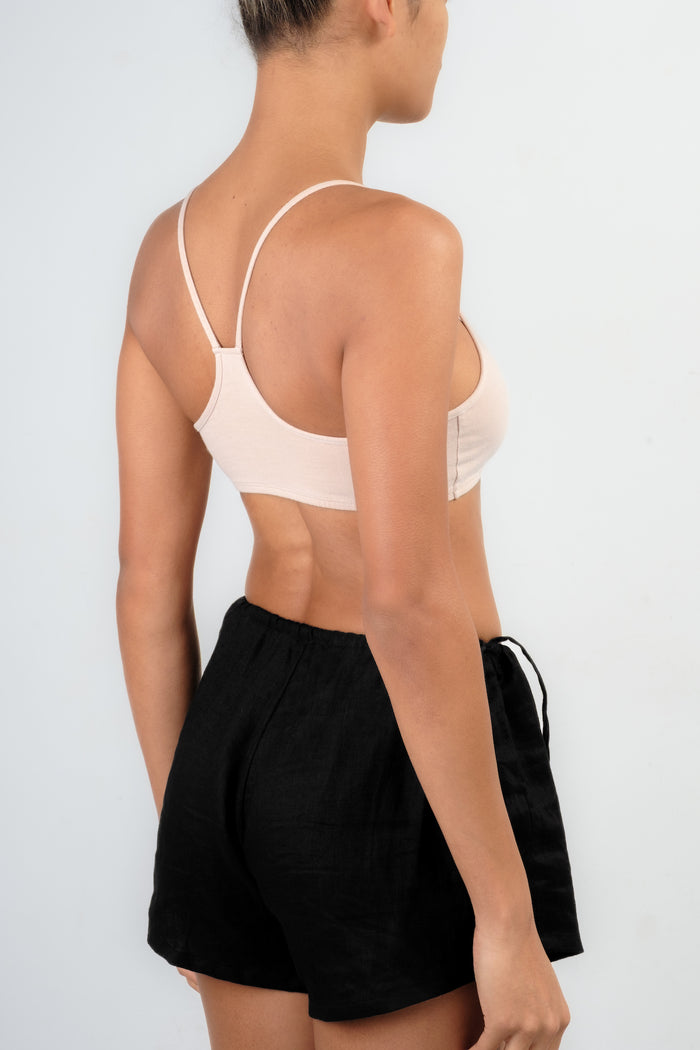 FRANCA Racerback Bralette in Ecru
