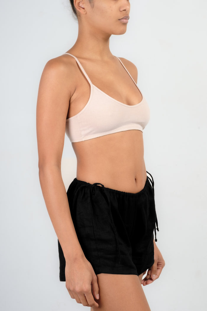 FRANCA Racerback Bralette in Ecru