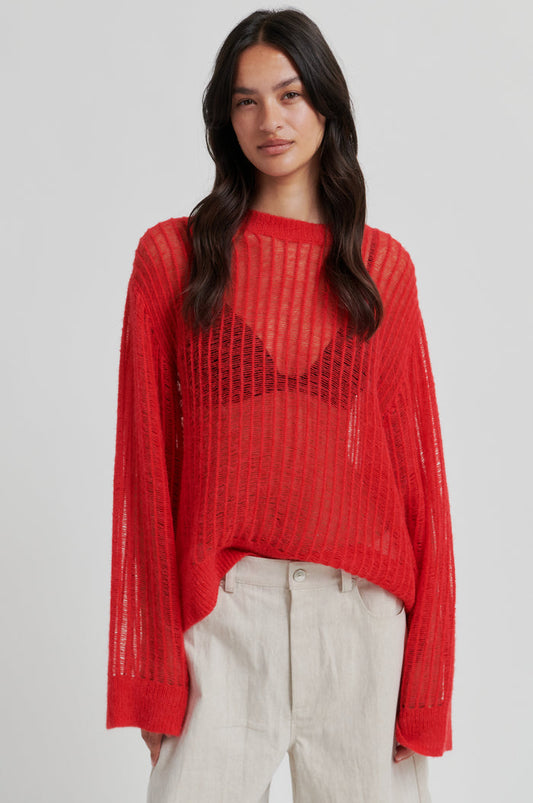 Georgina Knit O-Neck