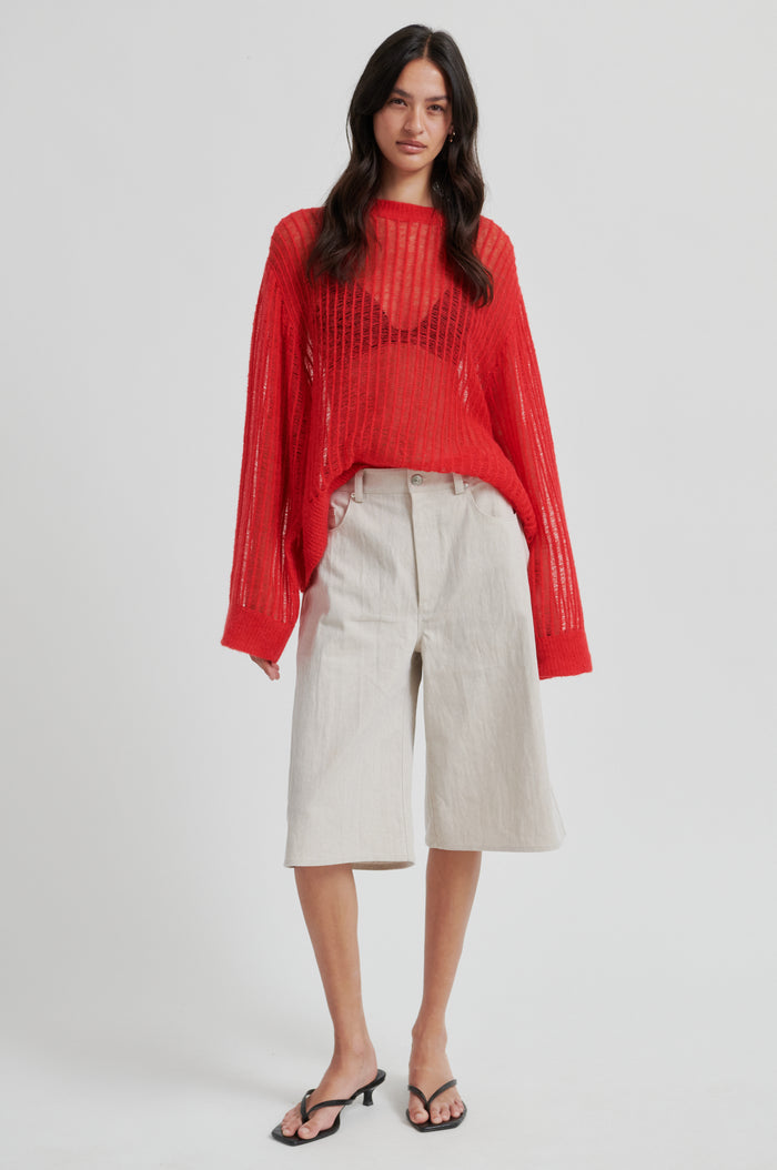 Georgina Knit O-Neck