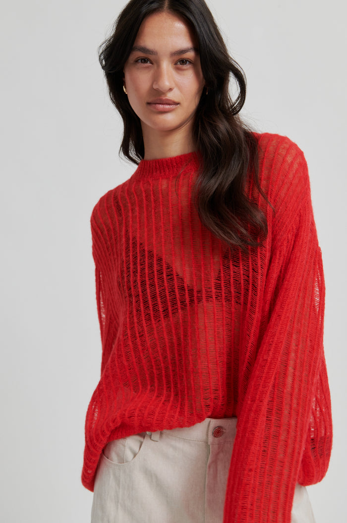 Georgina Knit O-Neck