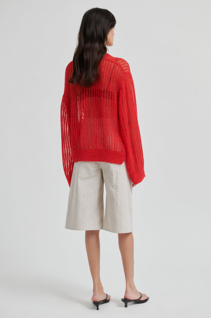 Georgina Knit O-Neck