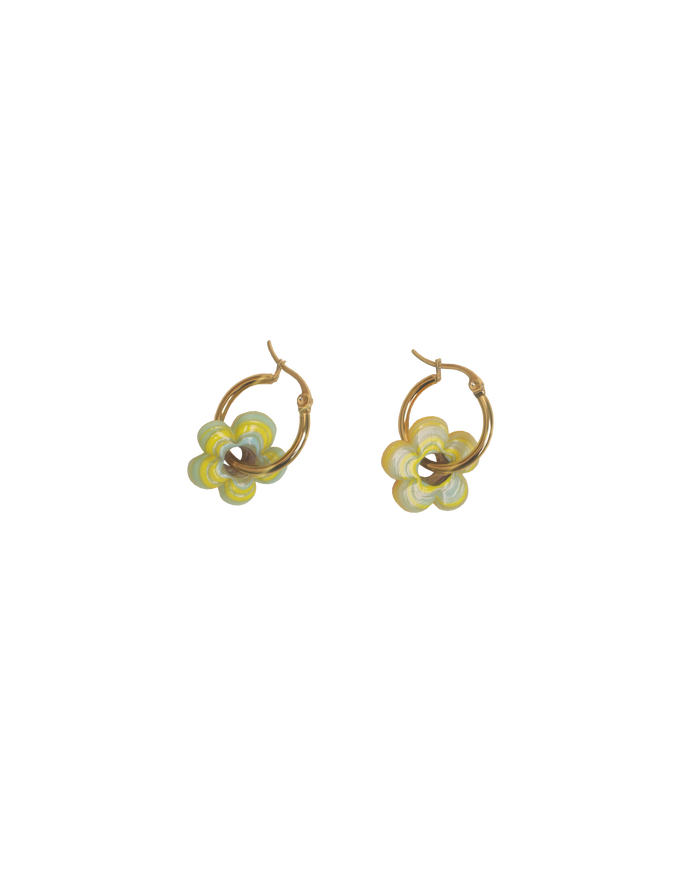 GOLD HOOPS COOL TONES