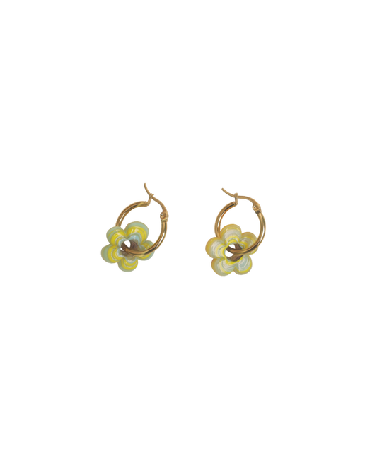 GOLD HOOPS COOL TONES