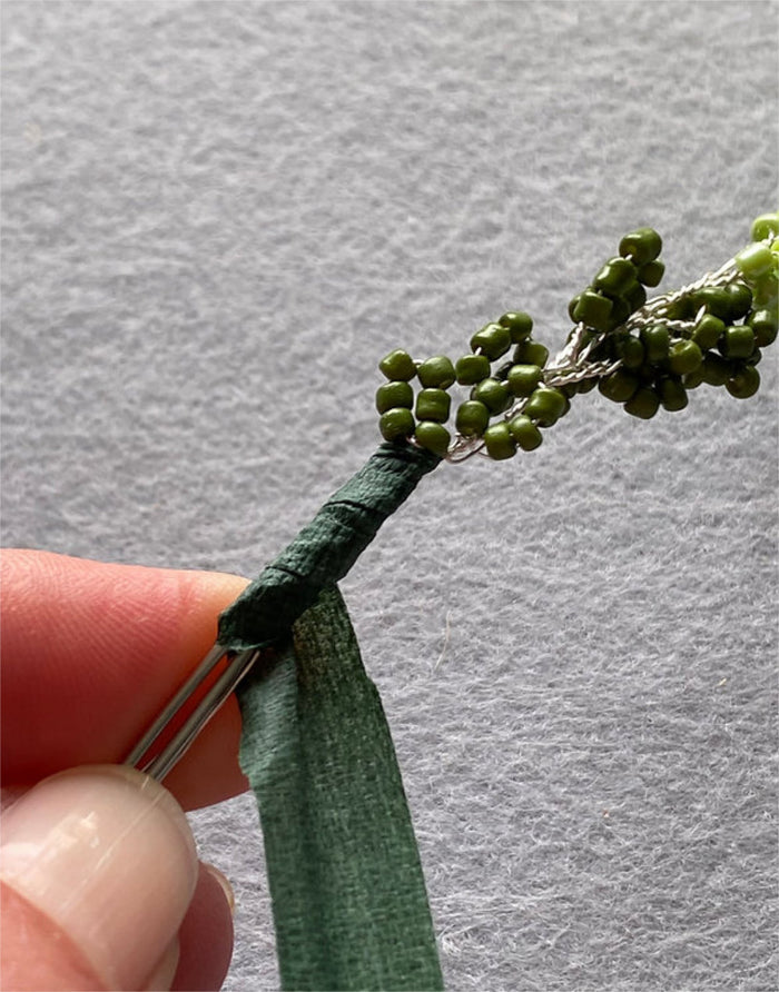 Grass Stems Beaded Flower Craft Kit, The Beaded Garden