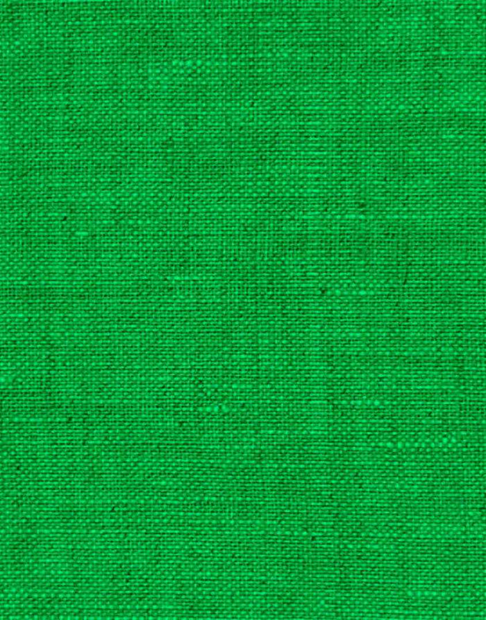 Green Washed Pure Linen Fabric