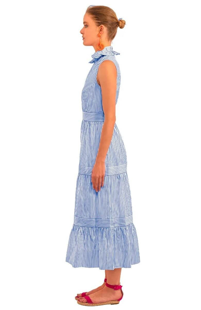 Gretchen Scott Hope Wash & Wear Midi Dress - Periwinkle