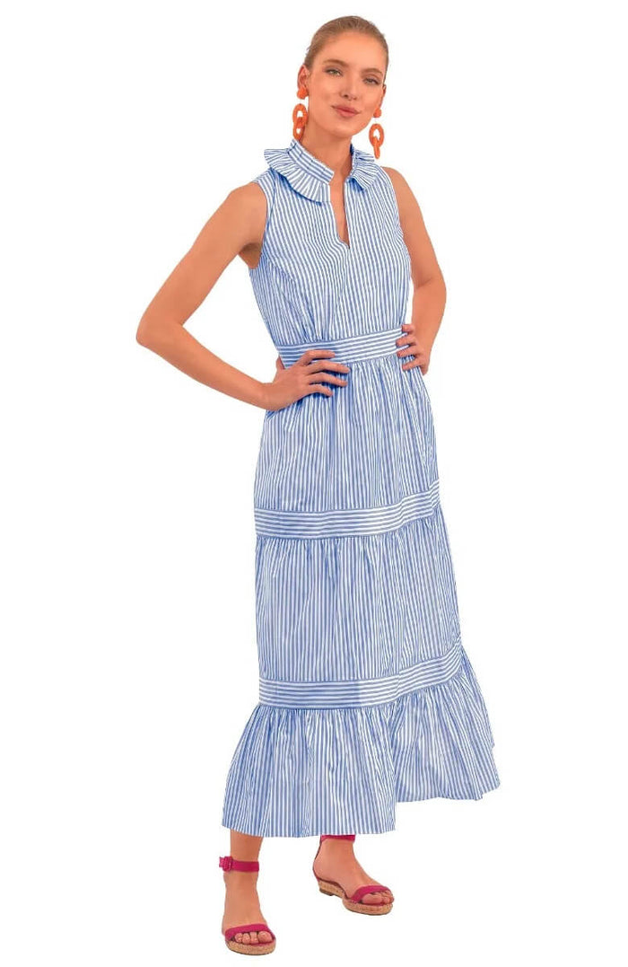 Gretchen Scott Hope Wash & Wear Midi Dress - Periwinkle