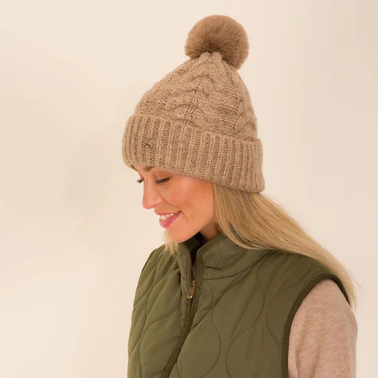 Hicks & Brown Langham Pom Beanie