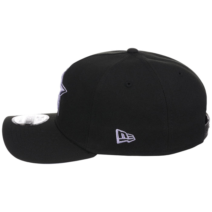 Houston Astros MLB Black x Lavender FASHION CORE New Era 9FORTY A-Frame